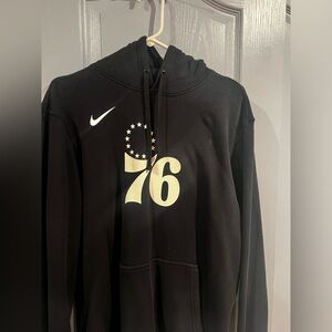 76ers hoodie nike